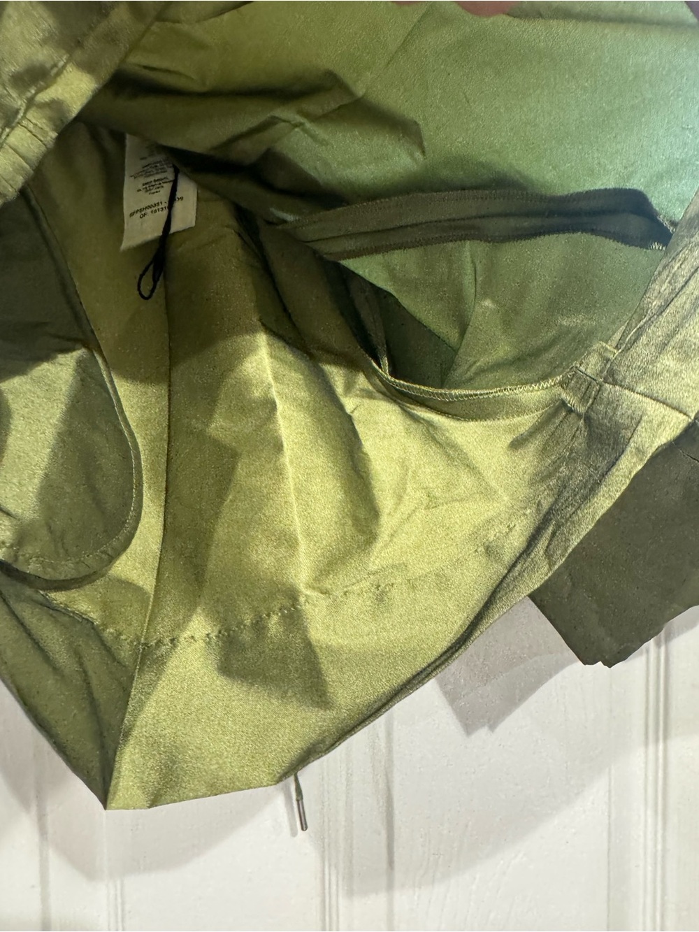 Sandro Green Satin Shorts - Picture 4 of 9